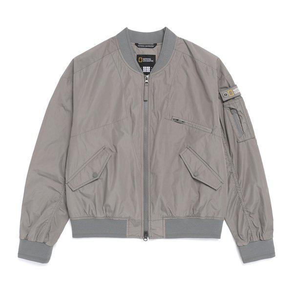 N261WJP940 女性 ローマース セミオーバーフィット 航空ジャンパー G/カーキ