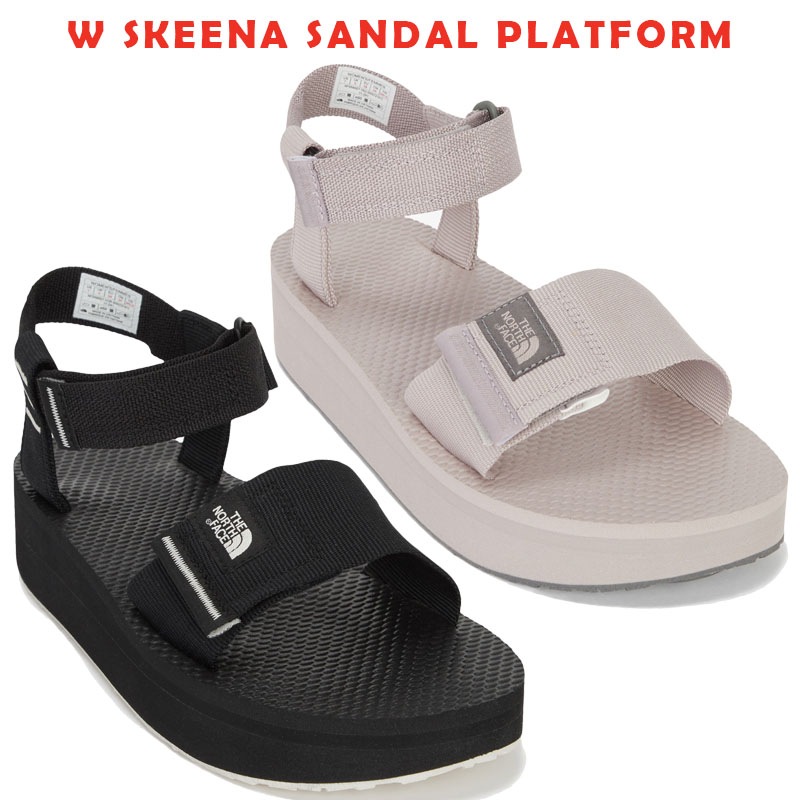 韓国正規品保証 関税負担なし NS82R14A W SKEENA SANDAL PLATFORMデイリー 基本 着装 男子 女子 人気 韓国 ファッション 男女共用 アウトドア 5,332円