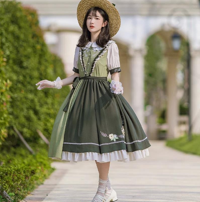 【新作登場 最安値!】134ロリータ ワンピース　 ゴスロリ コスプレ メイド服 コスチューム 文化祭 学園祭 衣装 仮装 ハロウィン おすすめ 可愛い ドレス　日常　写真　舞台　花嫁　洋服
