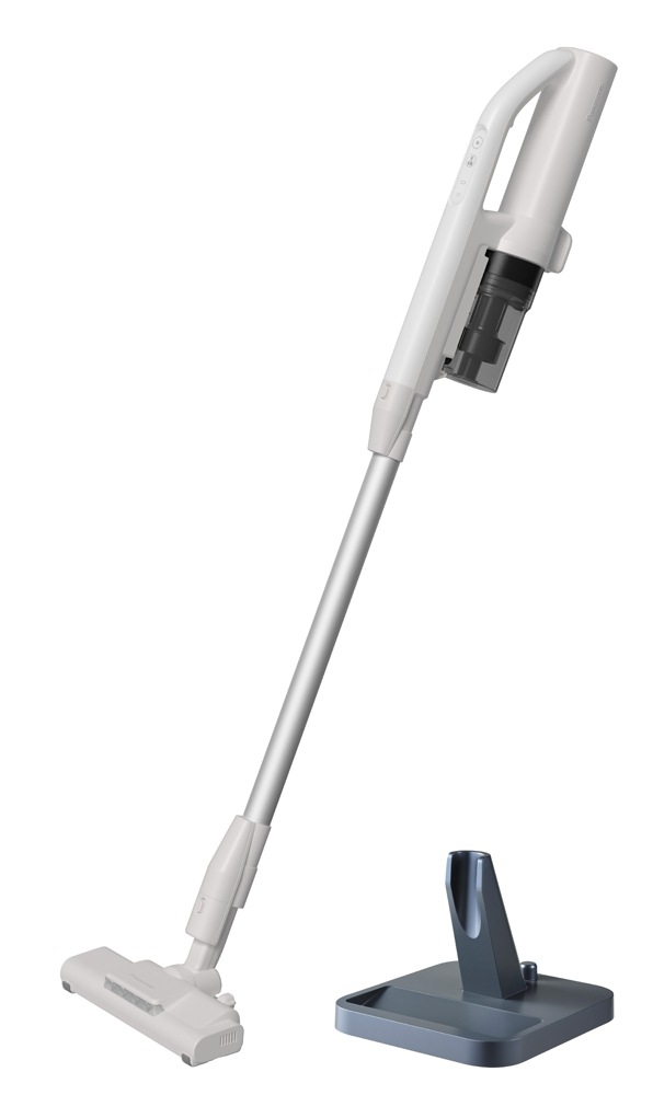 パナソニック MC-SB35K-C サイクロン式スティッククリーナー 充電式 自走式パワーブラシ アイボリー MCSB35KC