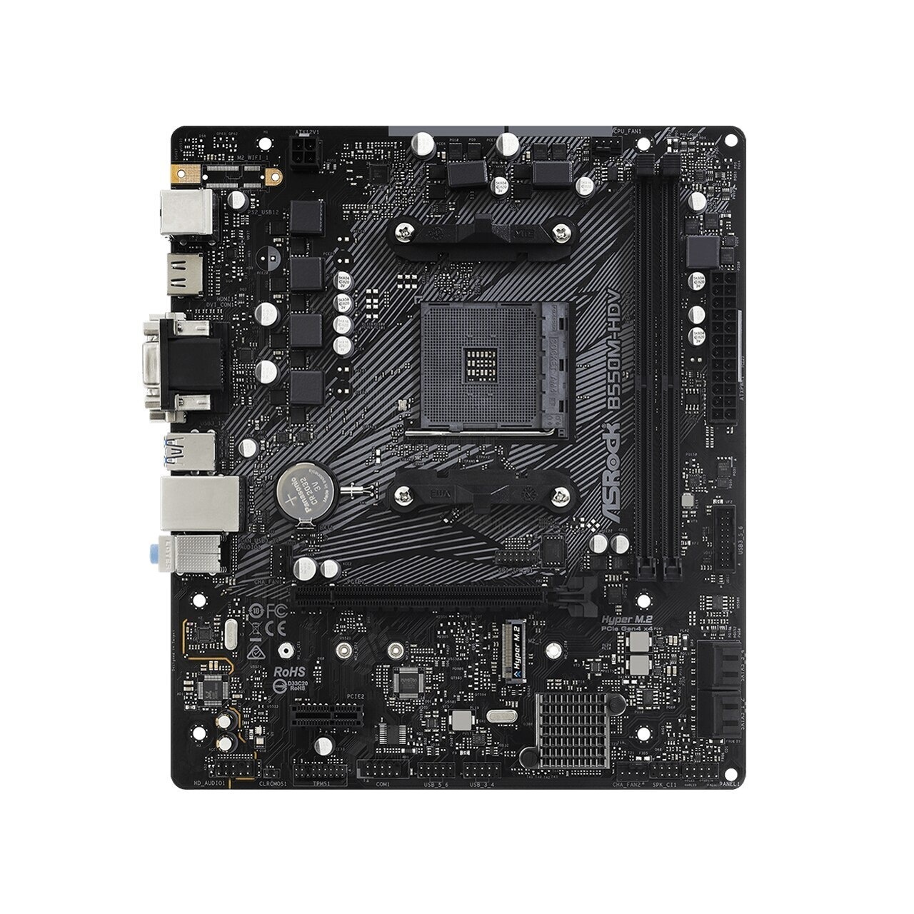 B550M-HDV MicroATXマザーボード