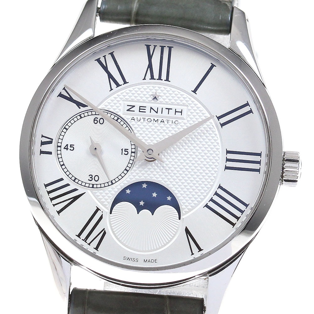 ゼニス ZENITH 03.2310.692 クラスエリート ウルトラシン ムーンフェイズ 自動巻き レディース _832039【中古】