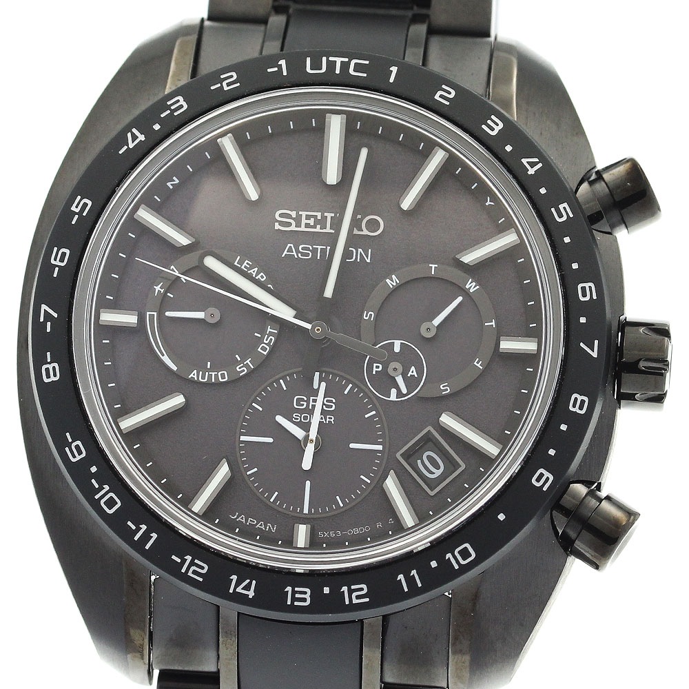 セイコー SEIKO SBXC089/5X53-0BF0 アストロン 5X ウォッチサロン専用モデル デイト GPS ソーラー電波 メンズ 極美品 箱付き_899351【中古】