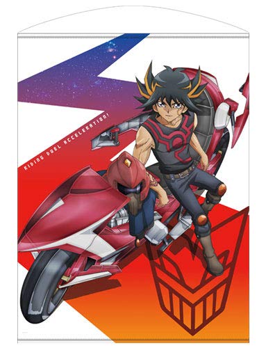 遊戯王５Ｄ’ｓ 光さす道となれ 遊星＆遊星号１００ｃｍタペストリー