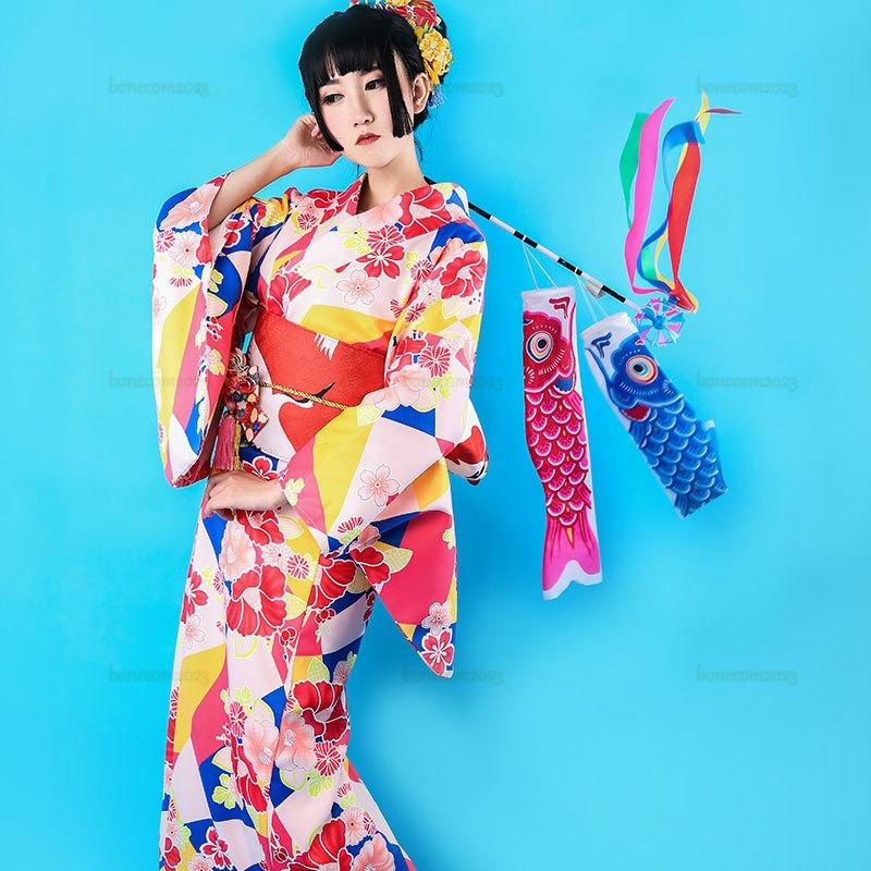浴衣 ゆかた 点セット 浴衣セット レディース 女性 和装 街着 お出かけ 文化祭 作り帯 腰ひも 下駄 洗える 結婚式 成人式 卒業式
