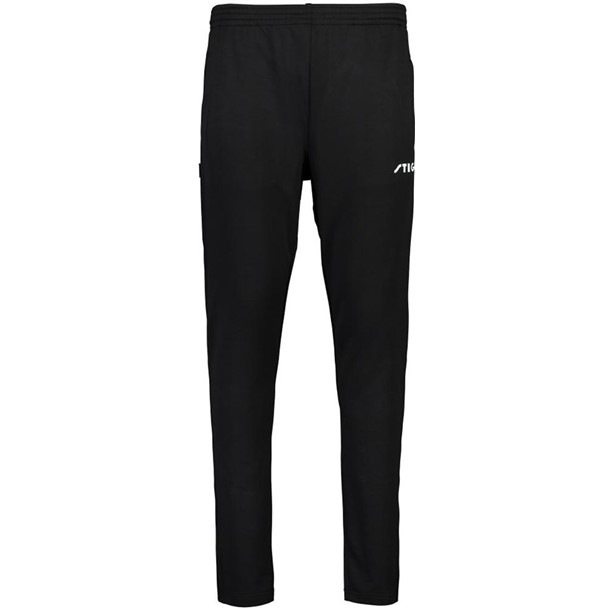 メンバーパンツ ブラック L 【stiga】スティガ タッキュウWUPニットパンツ (1853241006) 6,409円