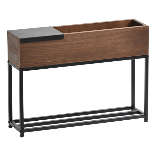 B.Bファニシング ONPT0087TEBRNLid プランターボックス 幅60 ブラウン メーカー直送