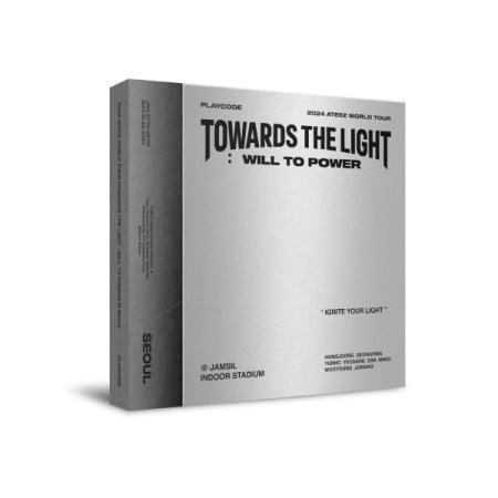 2024 ATEEZ WORLD TOUR TOWARDS THE LIGHT : WILL TO POWER IN SEOUL PLAYCODE 韓国版 新品未開封