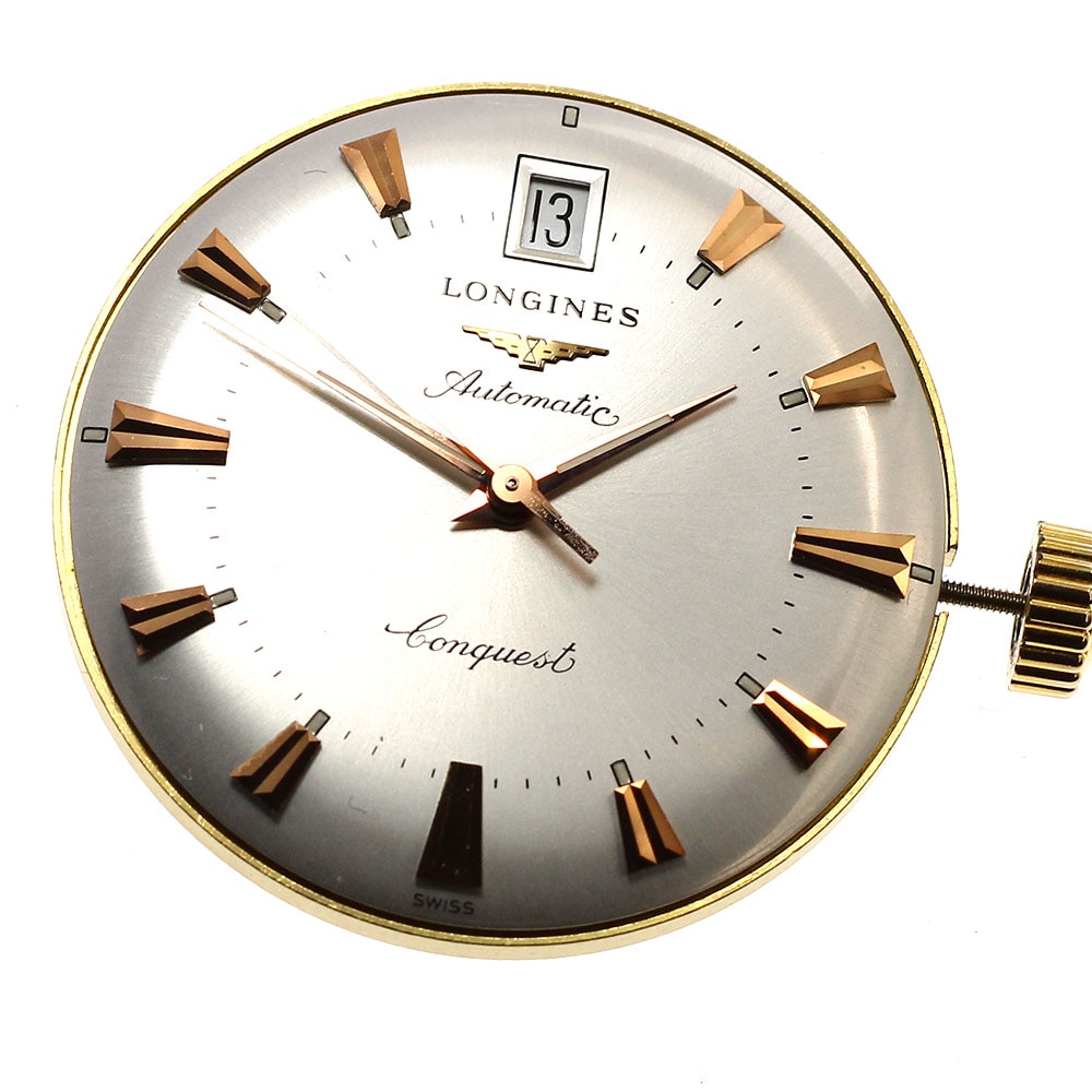 ロンジン LONGINES コンクエスト ムーブメント デイト Cal.L633.5 自動巻き メンズ 良品 _J-52【中古】