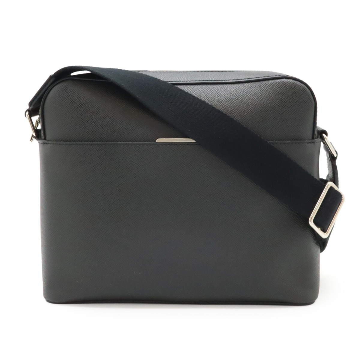 タイガ アントン メッセンジャーPM ショルダーバッグ レザー アルドワーズ 黒 ブラック M3342
