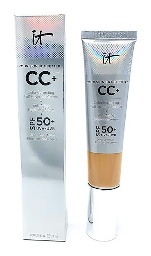 It Cosmetics Cc Cream Spf50 Tan Bnib Travel 0.406 Fl.Oz. 