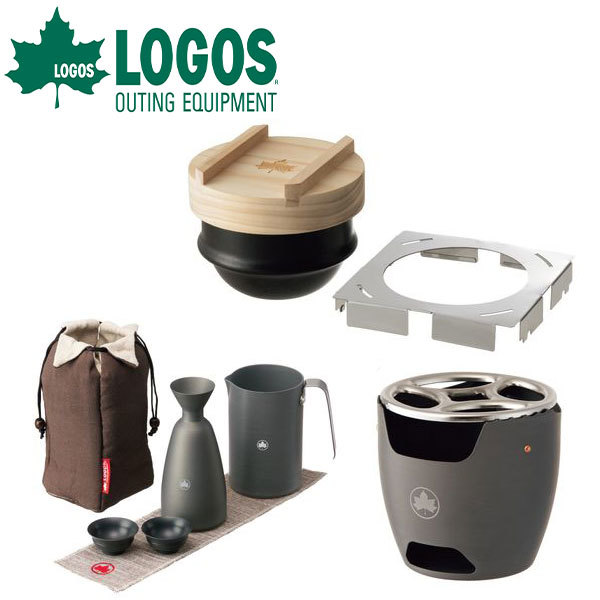 「和」シリーズセット [ひとり羽釜土鍋 + 携帯アウトドア熱燗セット + カマドCHA!]