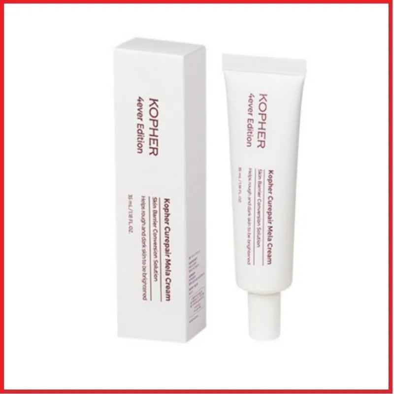 【4ever Line】　キュリペアーメラクリーム 35ml / メラニン / 毛穴 / 色素 / 抑制 / loverセット / あやぱん / メルダーシステム / sos / てんこ / 洗顔