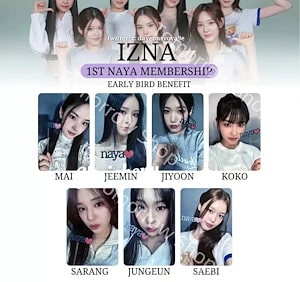 【新品未開封】izna イズナ BEEP QR Ver.　2個セット izna/BEEP QR Album Ver. - メルカリ