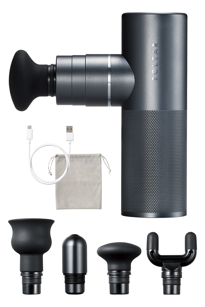 エレコム HCR-GN02XBK リフレッシュガン スポーツケアモデル（ブラック） HCRGN02XBK