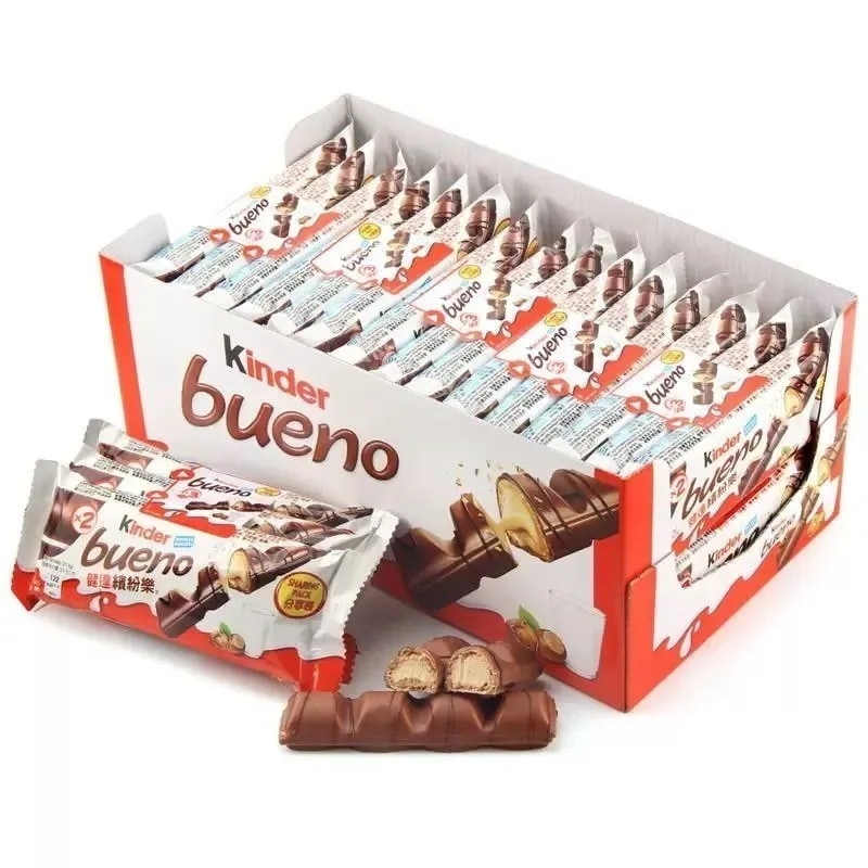 輸入キンダー カラフルチョコレートサンド ウエハースバー キンダーミルクヘーゼルナッツ 子供用スナック 5,365円