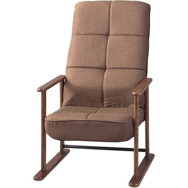 LSS-35BR 高座椅子M ブラウン メーカー直送