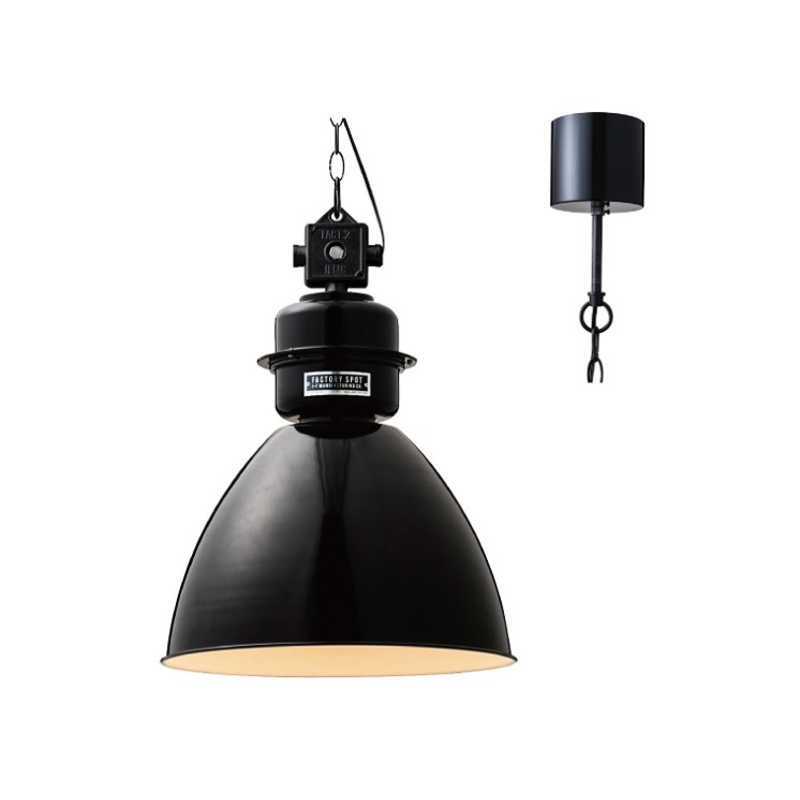 インターフォルム　LED照明 ペンダントライト 6畳 電球色 白熱電球付属 Normanton(ノルマントン) ブラック　LT-1862BK