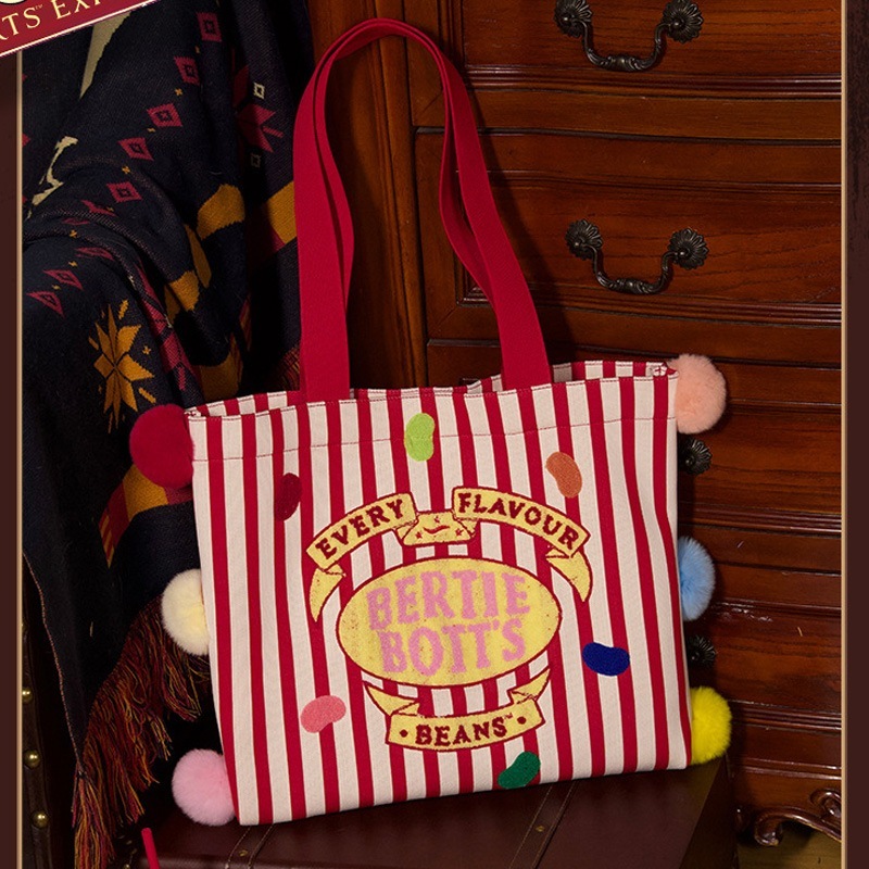 ハリー・ポッター プロポーション ビーン ショルダーバッグ ニットバッグ 大容量トートバッグ