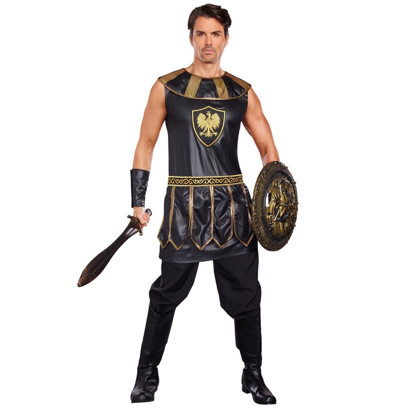 コスプレ 仮装 デッドリー・ウォリアー 男性用 XL (大きいサイズ) 【 コスプレ 衣装 ハロウィン 仮装 コスチューム 大きいサイズ メンズ 大人用 戦士 余興 剣士 パーティーグッズ 騎士 】