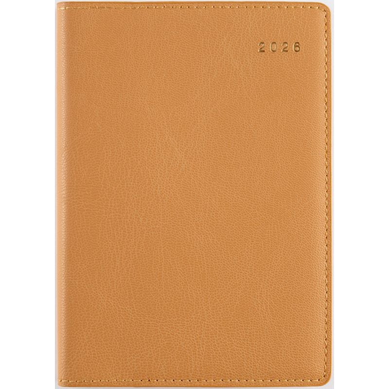 （まとめ買い）高橋書店 2026年 手帳 No.213 リシェル3 A6判 週間バーティカル式＆月間ブロック式 ミルクキャラメル [x3]