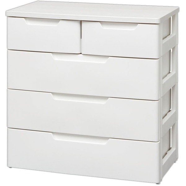 マルチユースチェスト 4段 MU-7232 ホワイト/ホワイト メーカー直送