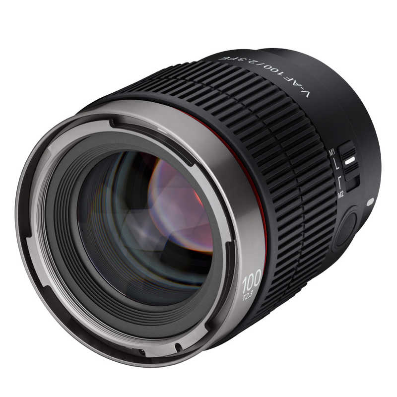 SAMYANG　カメラレンズ (ソニーE用/フルサイズ対応)　V-AF 100mm T2.3