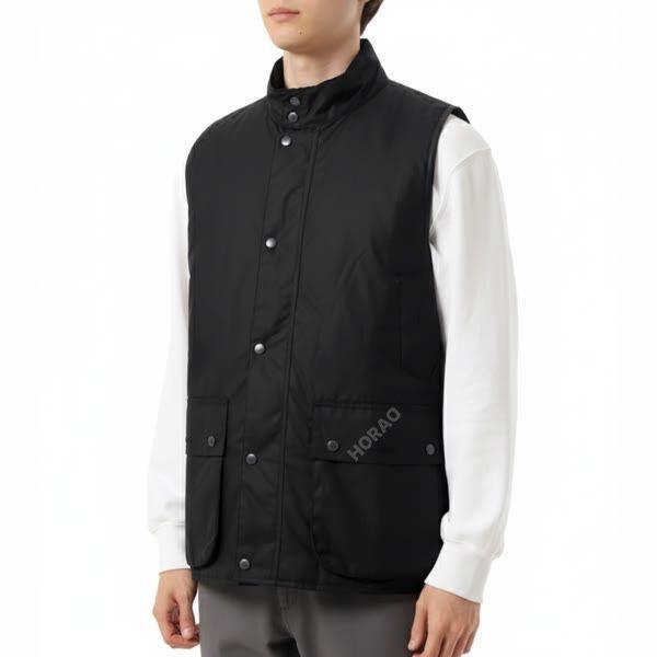 X バラクータ WAX GILET (MWX2329 BK71) (ワックスベスト)