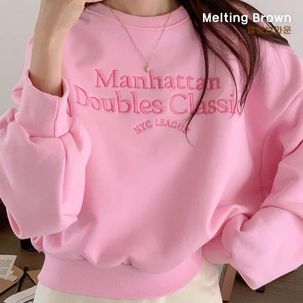 女性マンハッタンマンツーマンラウンドTシャツ TA25