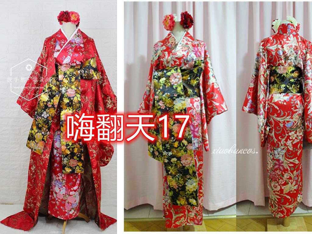 コスプレ衣装 吉原の詩郎の幼年の花魁の服装の華麗な