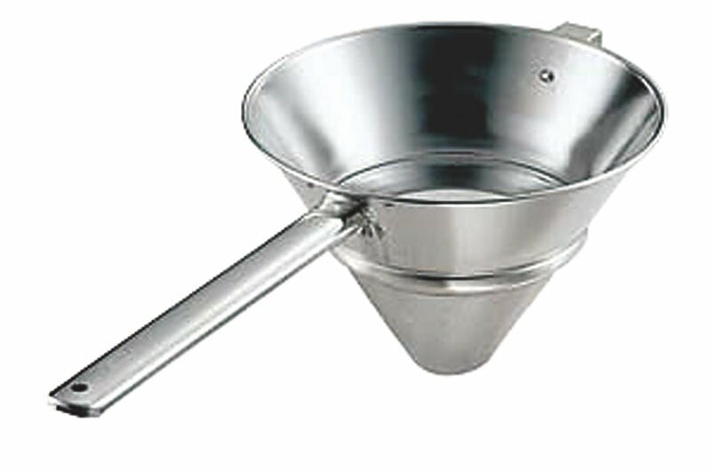 三宝産業 UK 18-8アミ式シノア 21cm