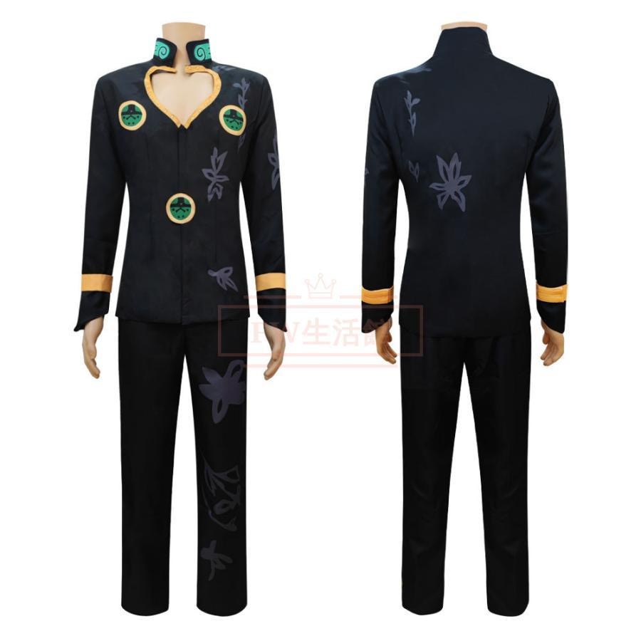 ジョジョ奇妙な冒険 黄金 コスプレ ジョルノ・ジョバァーナ コスプレ 衣装コスチューム 演出服 アニメ ゲーム ハロウィン 変装