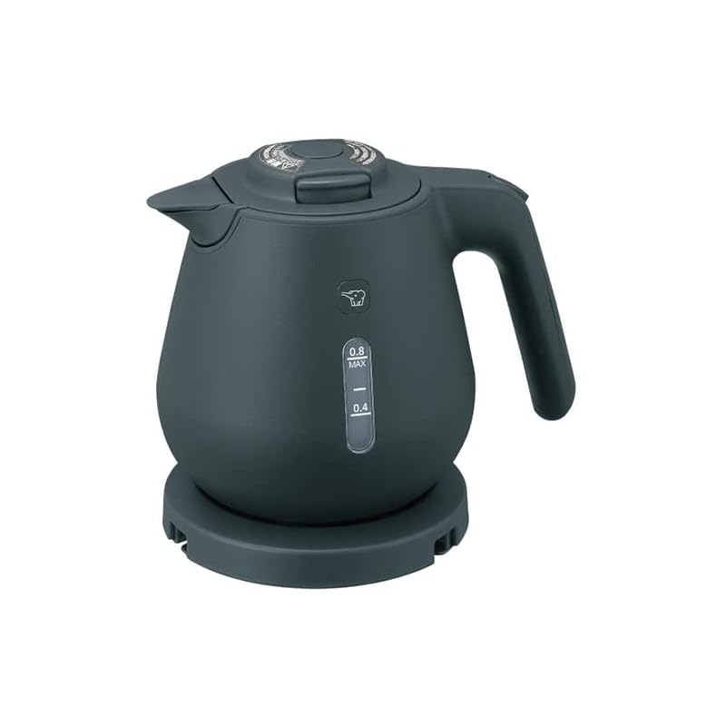 ZOJIRUSHI 象印 電気ケトル 0.8L ハイパワー1300W スレートブラック CK-DB08-BM