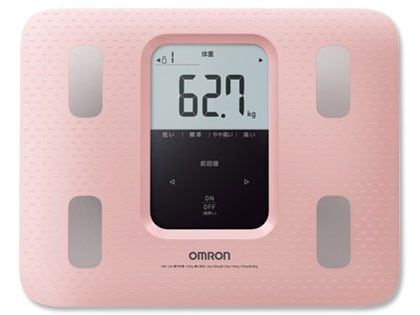 カラダスキャン HBF-220-PK [ピンク] 体重計