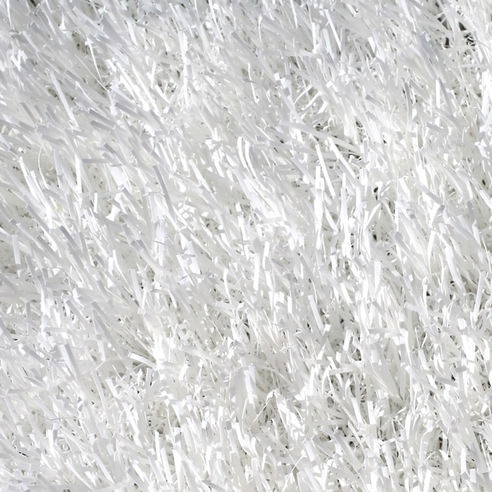 形状記憶リアル人工芝 ビビッドターフ ホワイト 28mm 巾1m長さ10m VT-WHT-0110