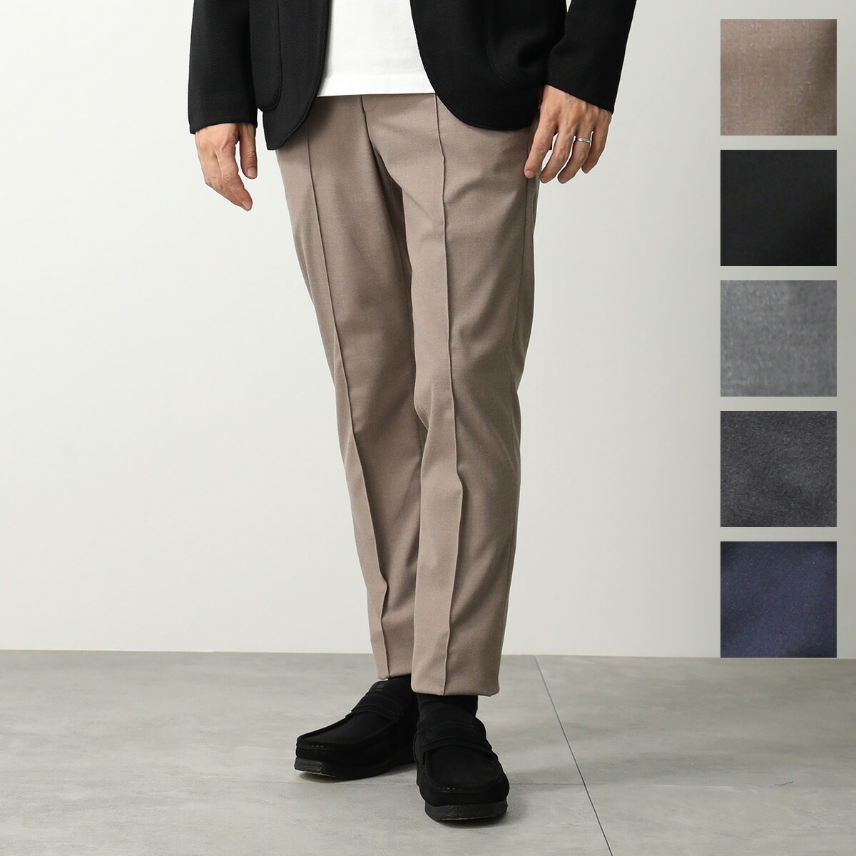 giabs ARCHIVIO ジャブスアルキヴィオ スラックス MASACCIO M1 A5653 マサッチョ メンズ ニューフランネル イージーパンツ カラー5色