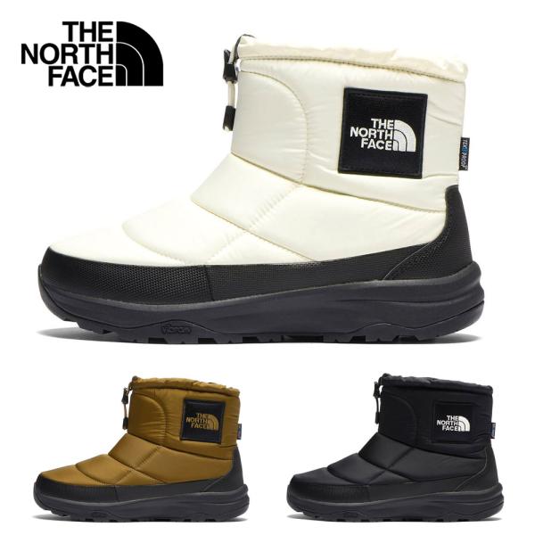 ノースフェイス ブーツ メンズ レディース 防寒ブーツ NF52280 滑らない ヌプシ ブーティ ウォータープルーフ ロゴ ショート ウインターブーツ 保温 撥水