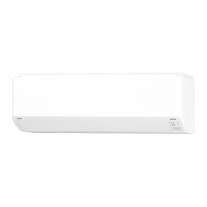 エアコン おもに8畳 2024年モデル 加熱除菌 高さ250mmのコンパクト 室温センサー 単相100V AS-C254R-W