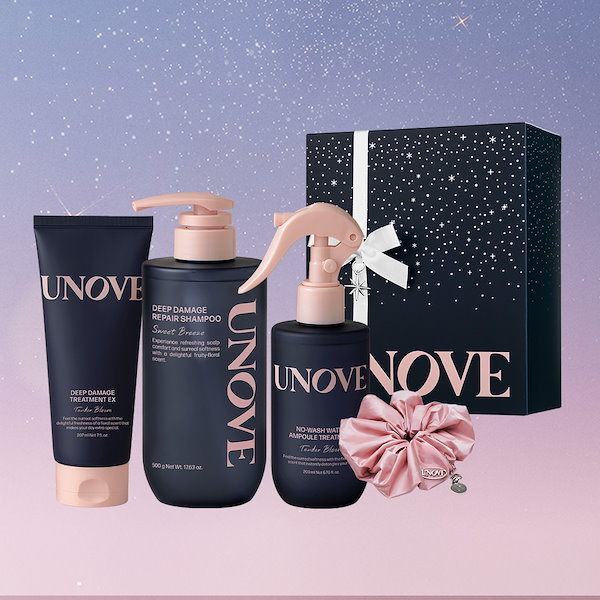 UNOVE セット Qoo10] UNOVE 【メガ割限定】 ダメージケア 3-STE