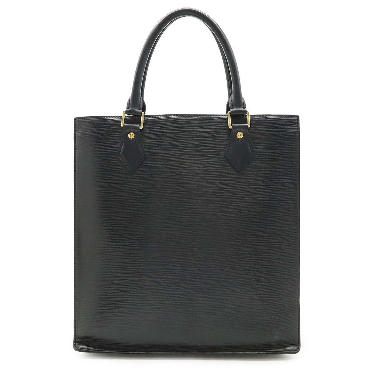 エピ サックプラPM トートバッグ ハンドバッグ ビジネスバッグ スクエア型 レザー ノワール 黒 ブラック M5274