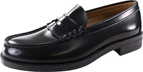 [ハルタ] ローファー トラディショナル 3E 合皮 メンズ 6550 ブラック 26 cm 3E