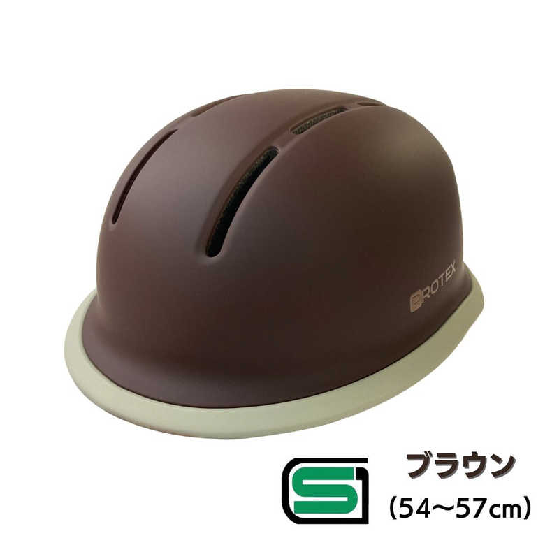 TOP　カジュアルSGヘルメットHAT ブラウン