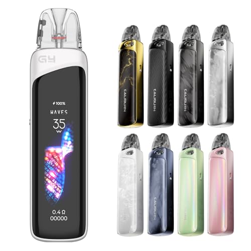 Frost White Caliburn G4 Pro Pod Kit 電子タバコ カリバーン G4 プロ スターターキット 1800mAhバッテリーが内蔵 35Wの最大出力