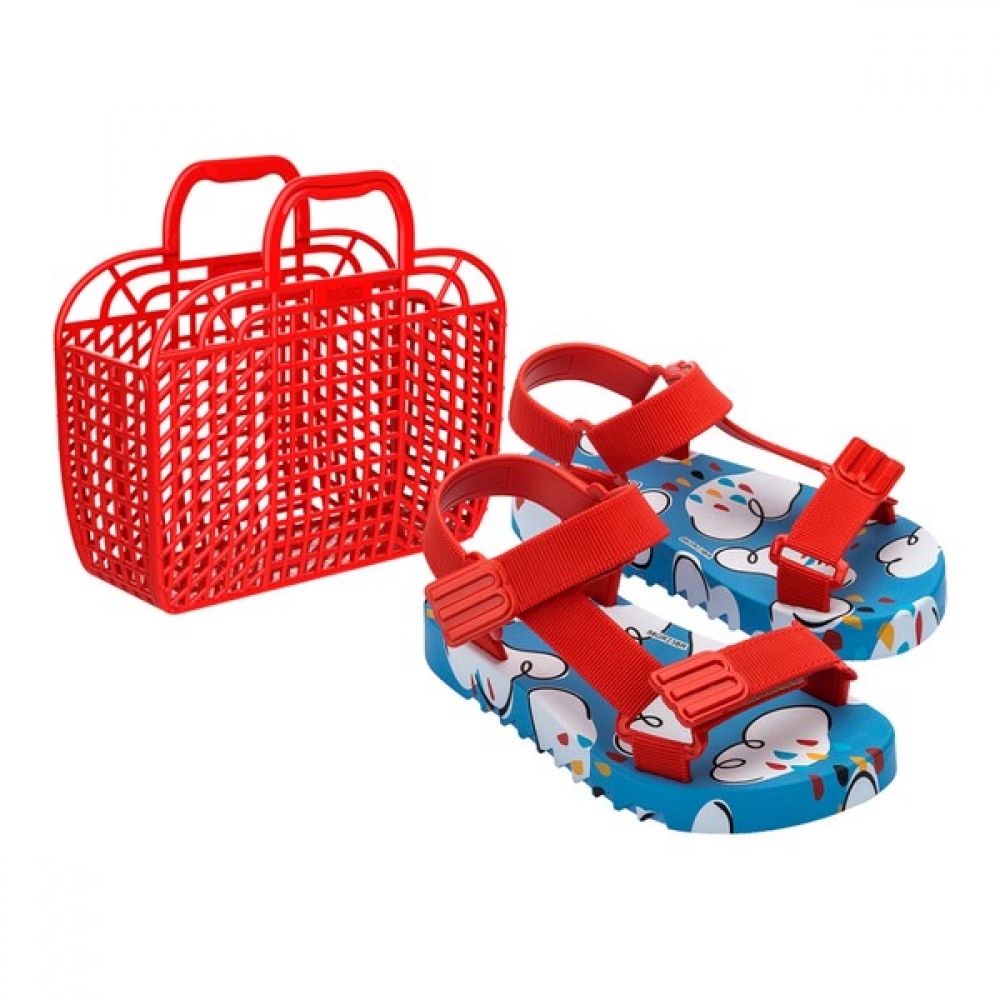 [トボックス] ミニメリッサプレイタイムサンダルユースブルー MSYCE2TSPL11BLU