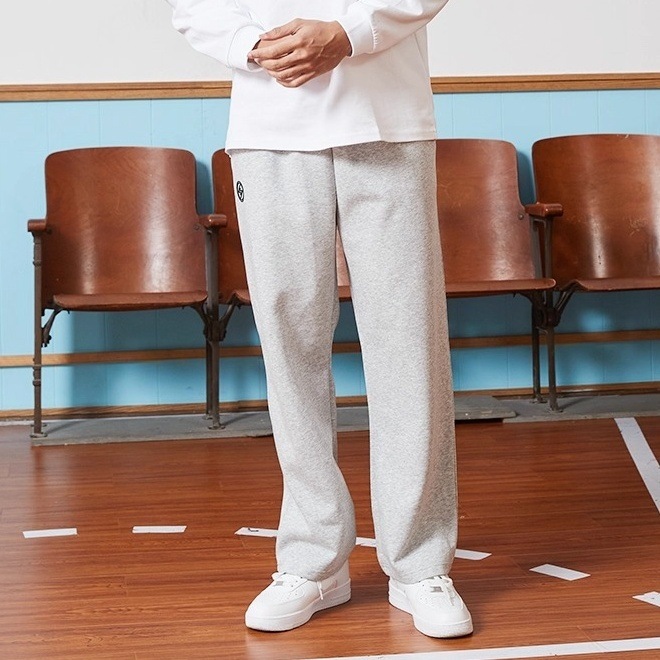 パンツ ボトムス ルームウェア スウェット 部屋着 ストレートパンツ ロングパンツ ワイドパンツ スウェットパンツ ロング フルレングス ストレート ストリート ポケット ウエストゴム アメカジ