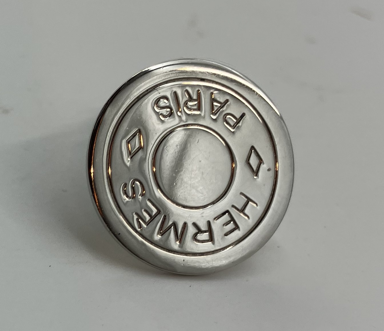 イヤリング　シルバー　直径2ｃｍ