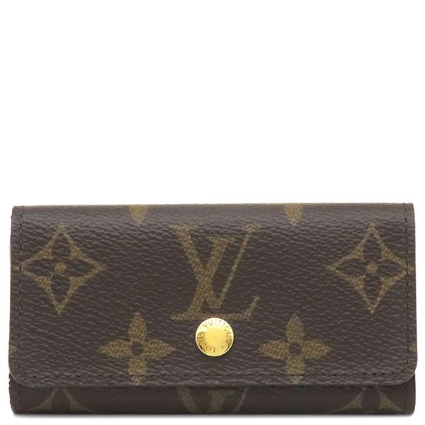 ルイヴィトン LOUIS VUITTON キーケース ミュルティクレ 4 モノグラムキャンバス モノグラム ゴールド金具 茶 鍵入れ 4連 4本 M69517 CT4192【中古】 19,817円