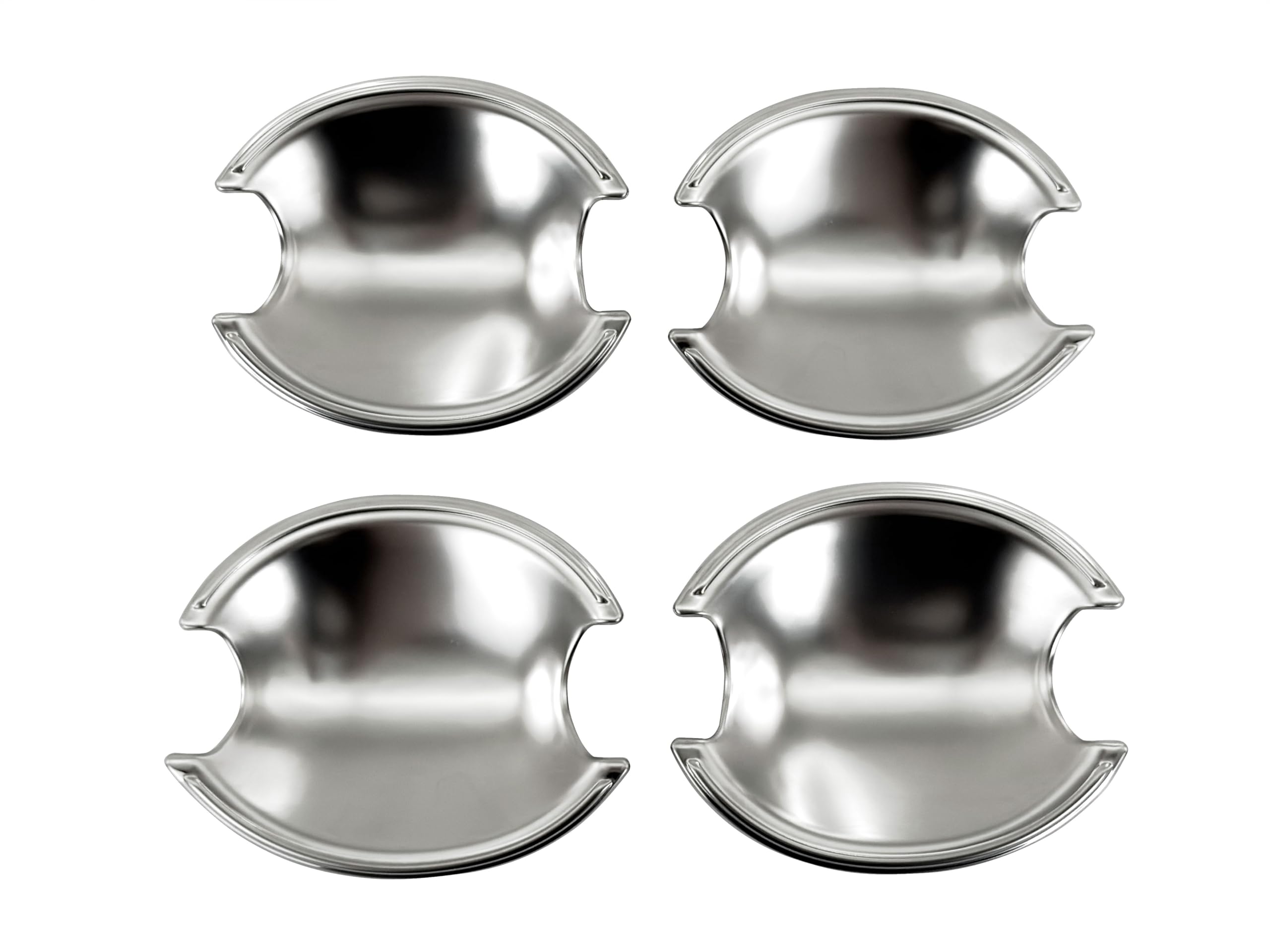 BRIGHTZ エルグランド E52 鏡面ステンレスメッキドアハンドルカバー 皿 4PC 【 DHC－SARA－160 】 PE52 PNE52 TE52 TNE52 PE PNE TE TNE 52