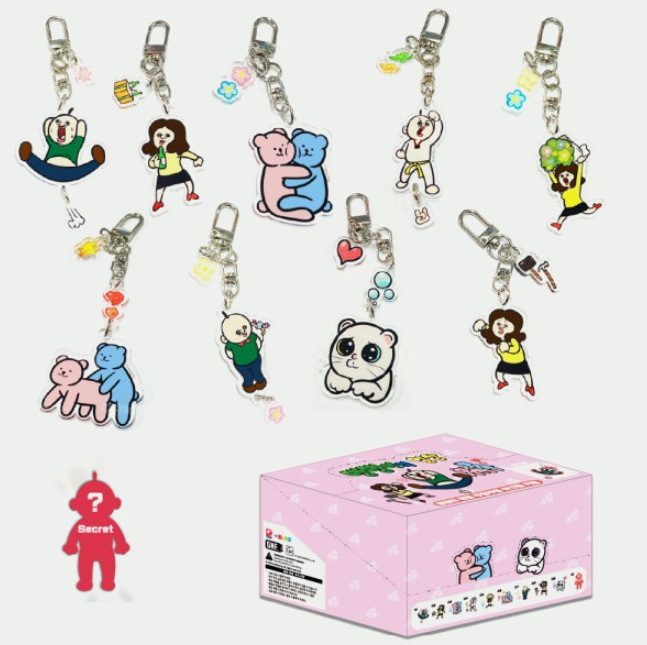 キャッチティーニッピング シーズン6  プリンセス キャッチティニッピング 話す ポニーピングティーニッピングおもちゃパンパンくんの日常 ランダム ふさふさ アクリルキーリング 10種セット