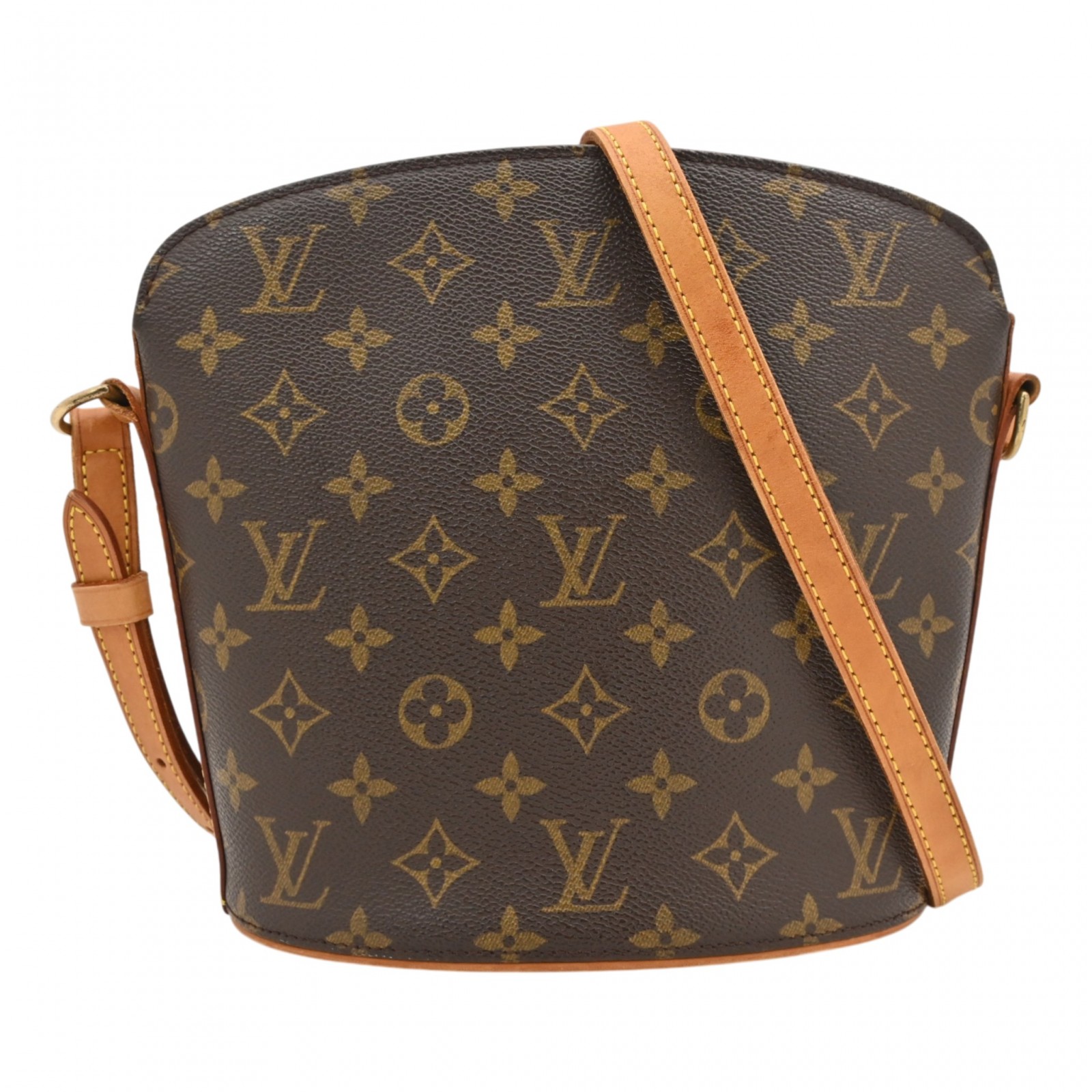 ルイヴィトン モノグラム ドルーオ ショルダーバッグ Bランク lv5757xx
